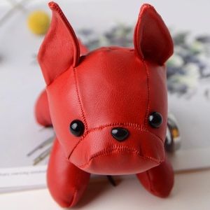 Large Bulldog Charm Keychain